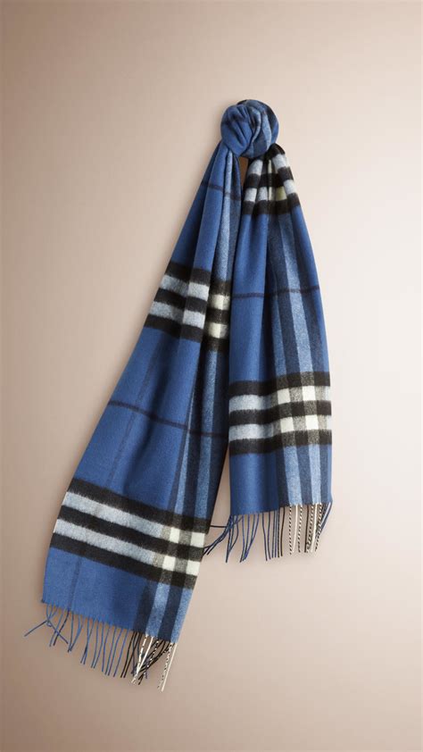 burberry cashmere blue scarf|burberry lightweight cashmere shawl.